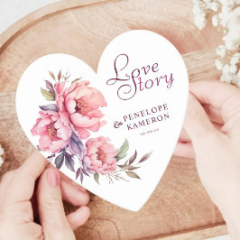 Posavasos De Papel Elegante acuarela de tonos rosados