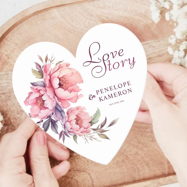 Posavasos De Papel Elegante acuarela de tonos rosados (Subido por el creador)