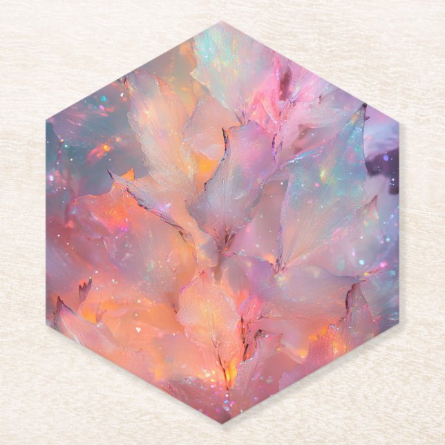 Posavasos de papel elegante Delta (Anverso)