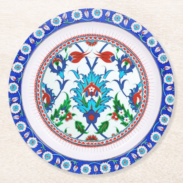 Posavasos de papel elegantes y lujosos (Anverso)