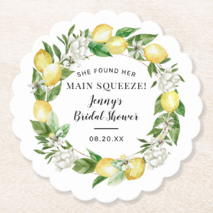 Posavasos De Papel Ella Encontró Su Limonada Bridal Shower