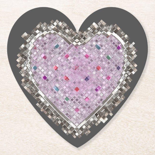 Posavasos De Papel Encanto de amor bueno (Anverso)