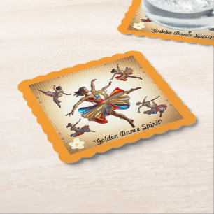 Posavasos De Papel "Entrar en el mundo de la danza"