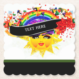 POSAVASOS DE PAPEL ERES MI SOL