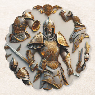 Posavasos De Papel "Escudo de honor"