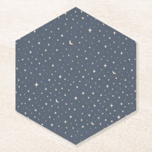 Posavasos De Papel Estética de Patrón de Estrella Suave A