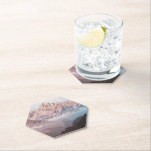 Posavasos De Papel Estilo Sip-in - Monstruo personalizado con nombre