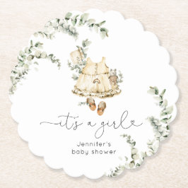 Posavasos De Papel Eucalyptus boho ropa para lactantes ducha para beb