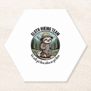 Posavasos De Papel Eventualmente, Llegaremos A La Caminata De Sloth