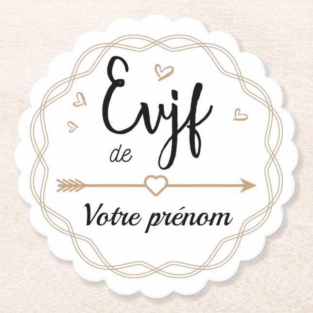 Posavasos De Papel EVJF de… (Anverso)