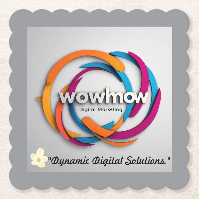 Posavasos De Papel "Éxito garantizado" (Anverso)