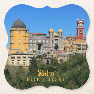 Posavasos De Papel Fairytale Sintra Palace foto en Portugal