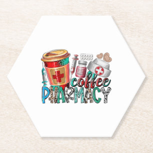 Posavasos De Papel Farmacia del café