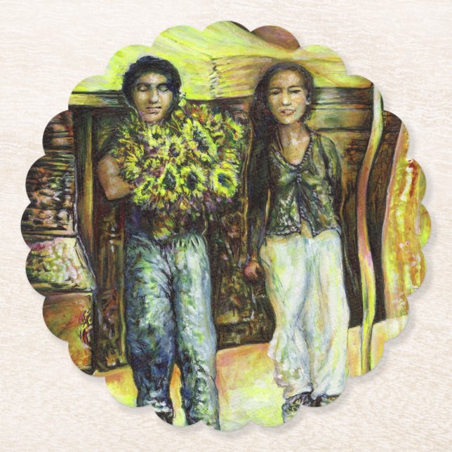 Posavasos De Papel Fase de ChapeI de una pasta de papel ChaIIenge (Anverso)