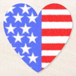 Posavasos De Papel Feliz cumpleaños América