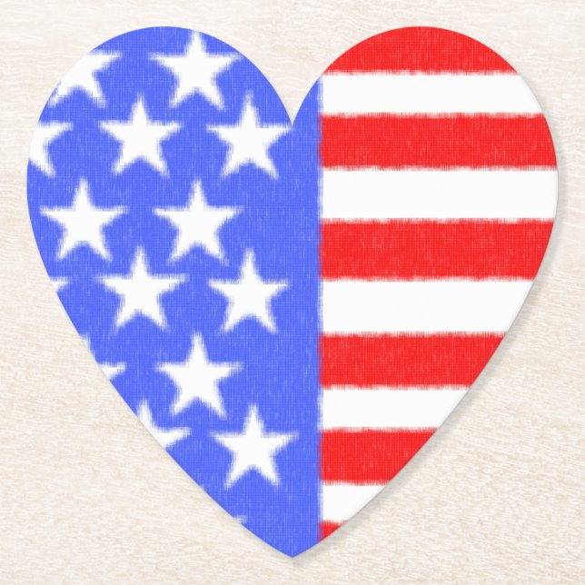 Posavasos De Papel Feliz cumpleaños América (Anverso)