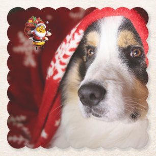 Posavasos De Papel Feliz Navidad