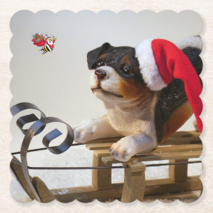 Posavasos De Papel Feliz Navidad