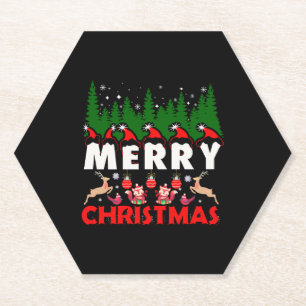 Posavasos De Papel Feliz Navidad Canvas Navidades cristianos Jesús