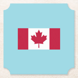 Posavasos De Papel Fiesta de celebración del Día de Canadá 