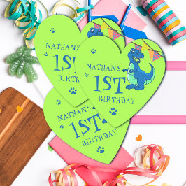 Posavasos De Papel Fiesta de cumpleaños temática de los dinosaurios d