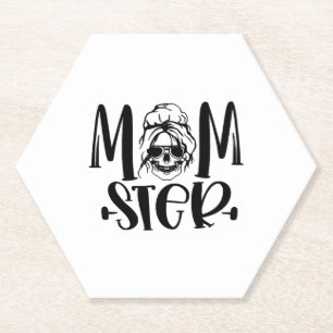 Posavasos De Papel Fiesta Halloween Momster Halloween