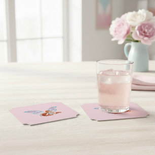 Posavasos De Papel Florecer