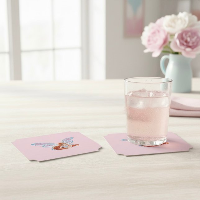Posavasos De Papel Florecer (Subido por el creador)