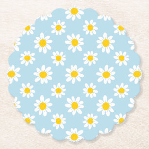Posavasos De Papel Flores de margarita