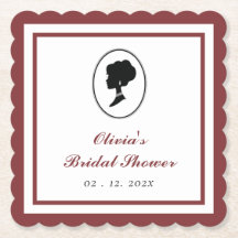 Flores de Rosa Roja de Presupuesto Ducha de Novia