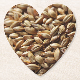 Posavasos De Papel Fondo de grano de cebada malteado de cerveza