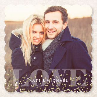 Posavasos De Papel Foto de Love and Sparkles