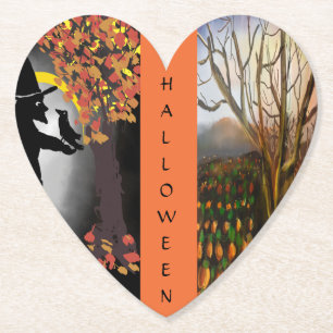 POSAVASOS DE PAPEL FREAKY FABULOUS HALLOWEEN PARTY