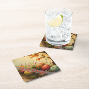 Posavasos De Papel Frühlingsblütenzauber mit Oestereoierpracht