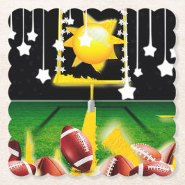 POSAVASOS DE PAPEL ¡FÚTBOL DE DOMINGO POR LA NOCHE!