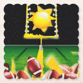 POSAVASOS DE PAPEL ¡FÚTBOL DE DOMINGO POR LA NOCHE!