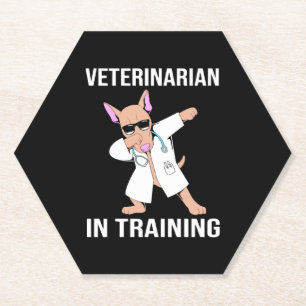 Posavasos De Papel Gafas de sol para perro veterinario mascota