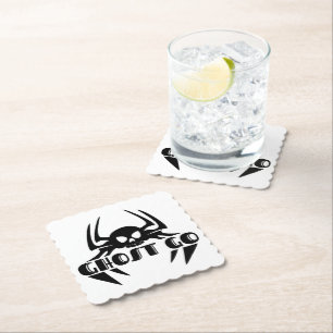 Posavasos De Papel Ghost Go Spooky Season