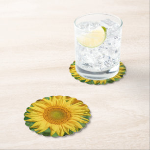 Posavasos De Papel Girasol