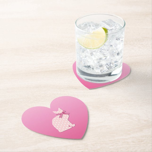 Posavasos De Papel Girl Baby Shower (In situ)