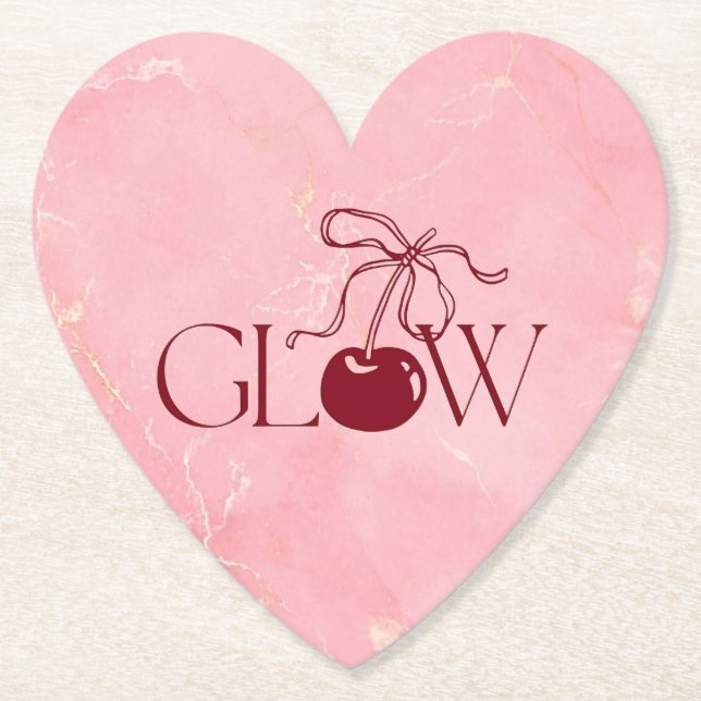 Posavasos De Papel Glow (Anverso)