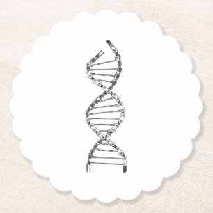 Posavasos De Papel Gracioso ADN Ciclismo Cadena de bicicleta Biciclet