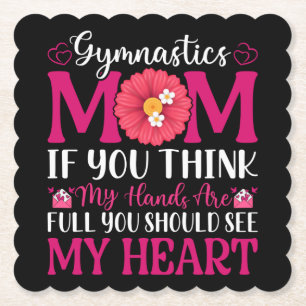 Posavasos De Papel Gymnastics Mom