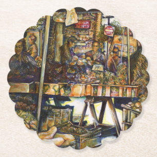 Posavasos De Papel Hace que la creatividad brille todo lo más