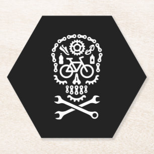 Posavasos De Papel Halloween bicicleta de montaña MTB ciclismo azúcar