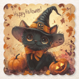 Posavasos De Papel Halloween Coaster