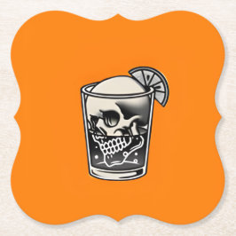 Posavasos De Papel halloween drink coaster