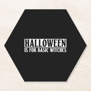 Posavasos De Papel Halloween Es Para Testigos Básicos - Halloween Gót