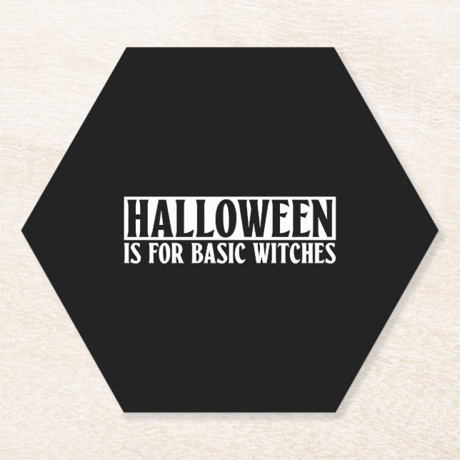 Posavasos De Papel Halloween Es Para Testigos Básicos - Halloween Gót (Anverso)