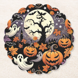 Posavasos De Papel Halloween/otoño/otoño